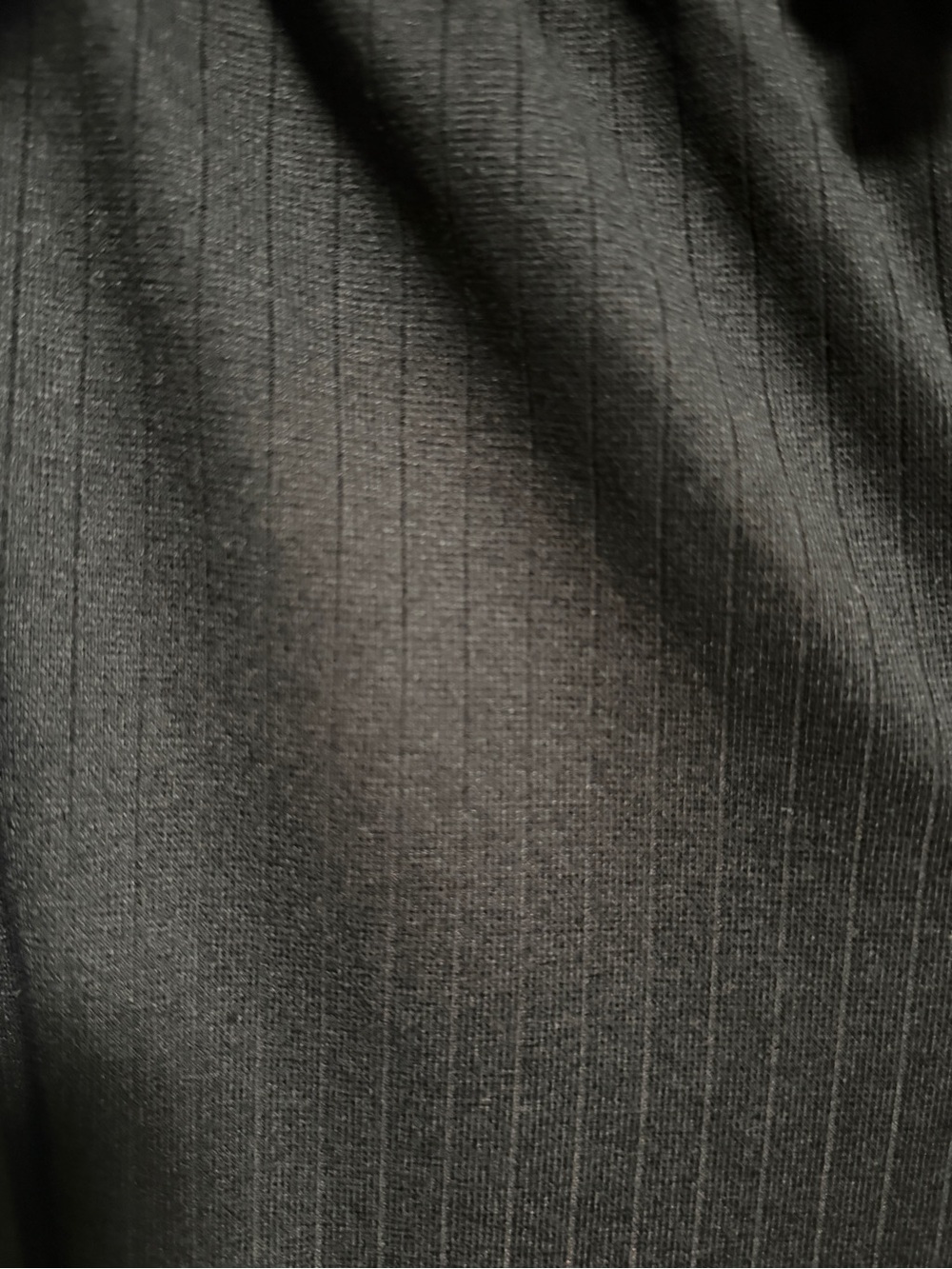 H&M Black Ribbed Drawstring Sweatpants - Picture 3 of 4